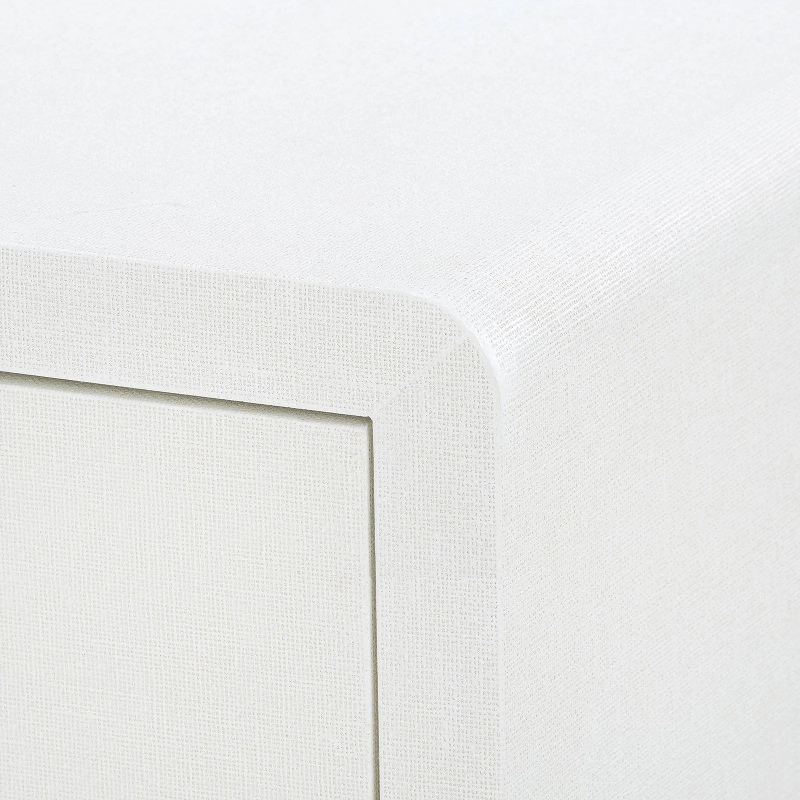 Villa & House Benjamin Linen 1-Drawer Side Table by Bungalow 5