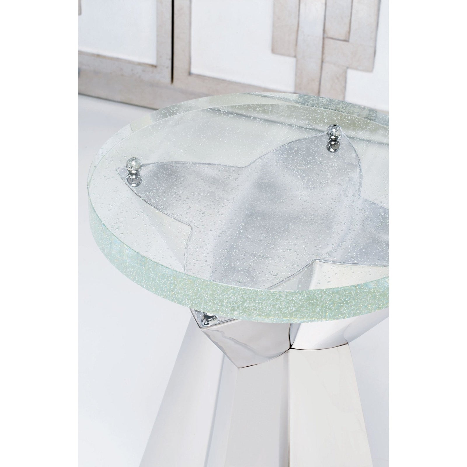 Bernhardt Interiors Anika Round Chairside Table