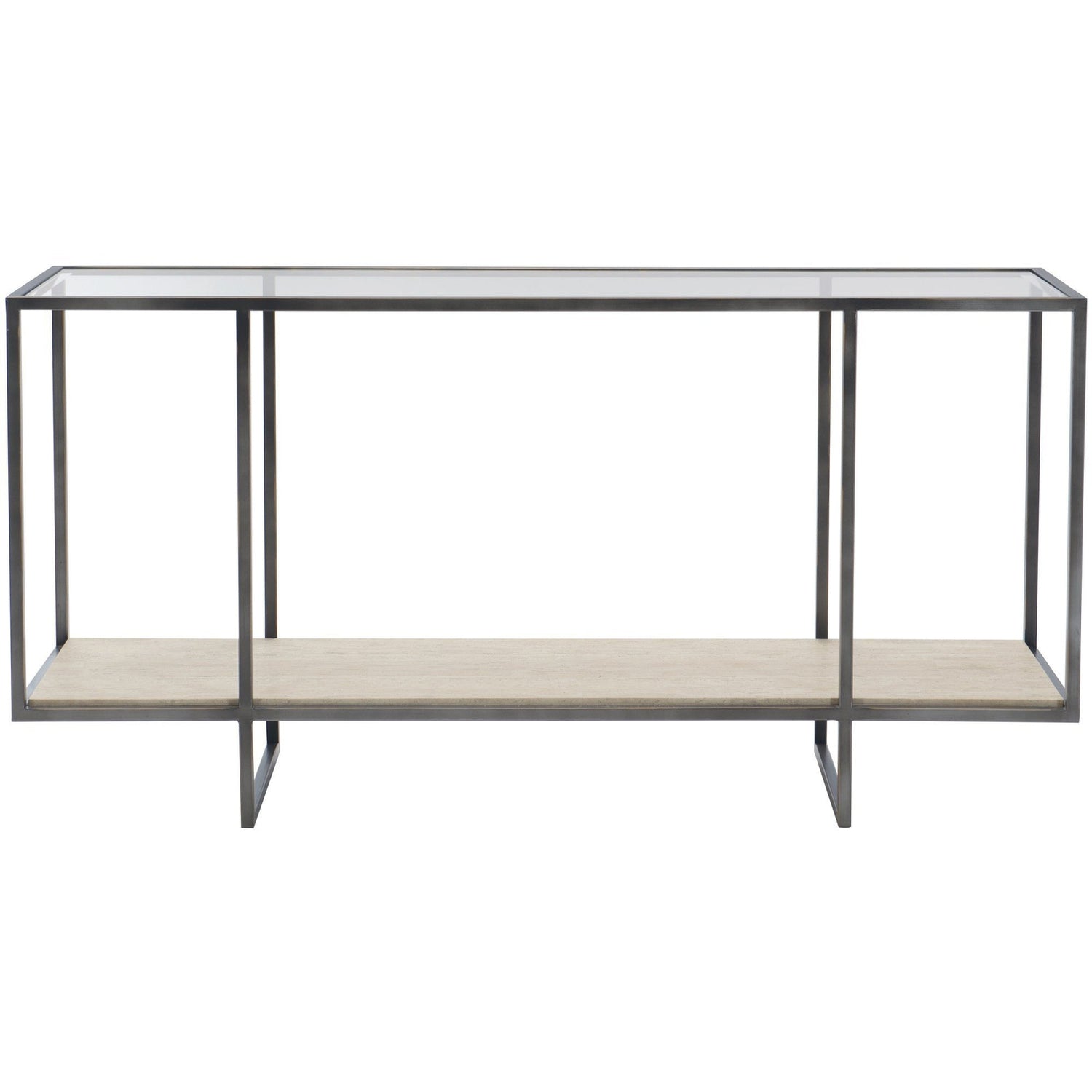 Bernhardt Harlow Metal Console Table
