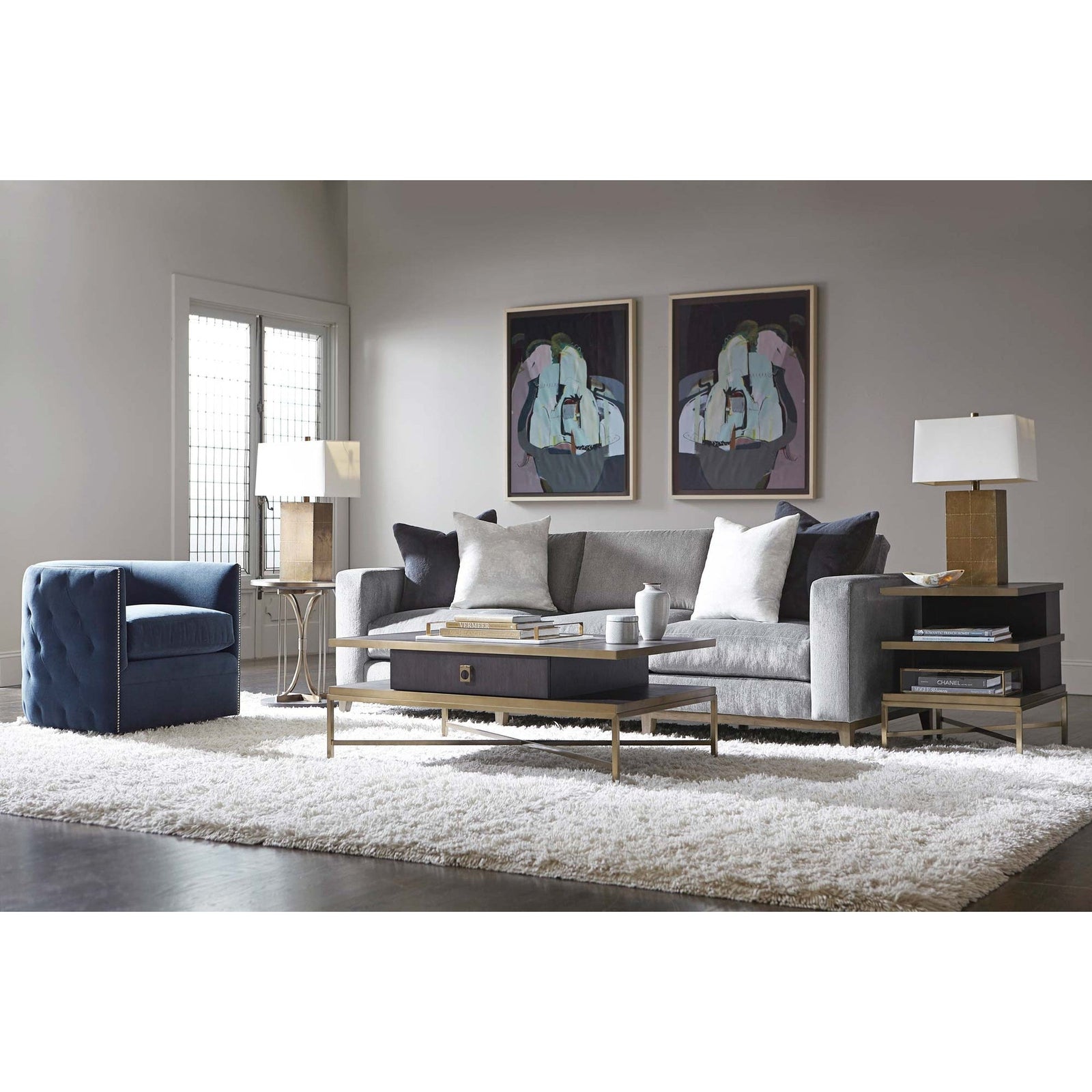 Bernhardt Plush Noel Sofa