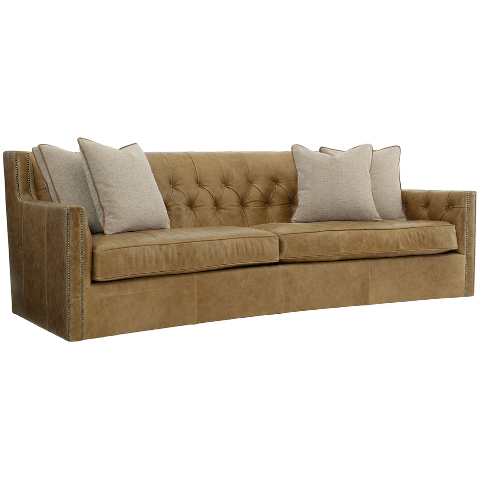 Bernhardt Candace Leather Sofa