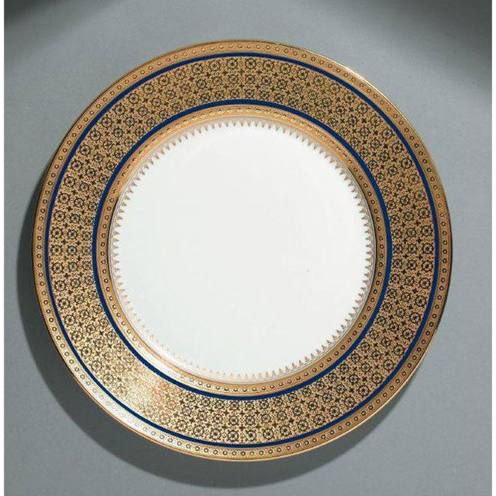 Raynaud Byzance Filet Blue French Rim Soup Plate