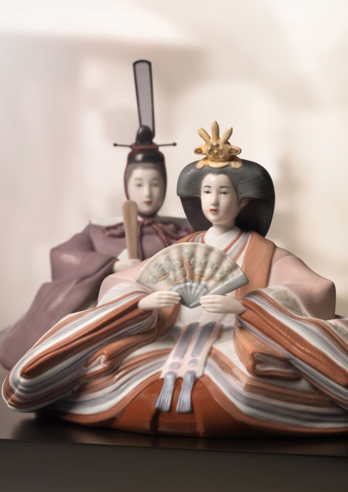 Lladro Hina Dolls Figurine