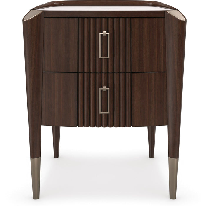 Caracole Compositions Oxford Small Nightstand