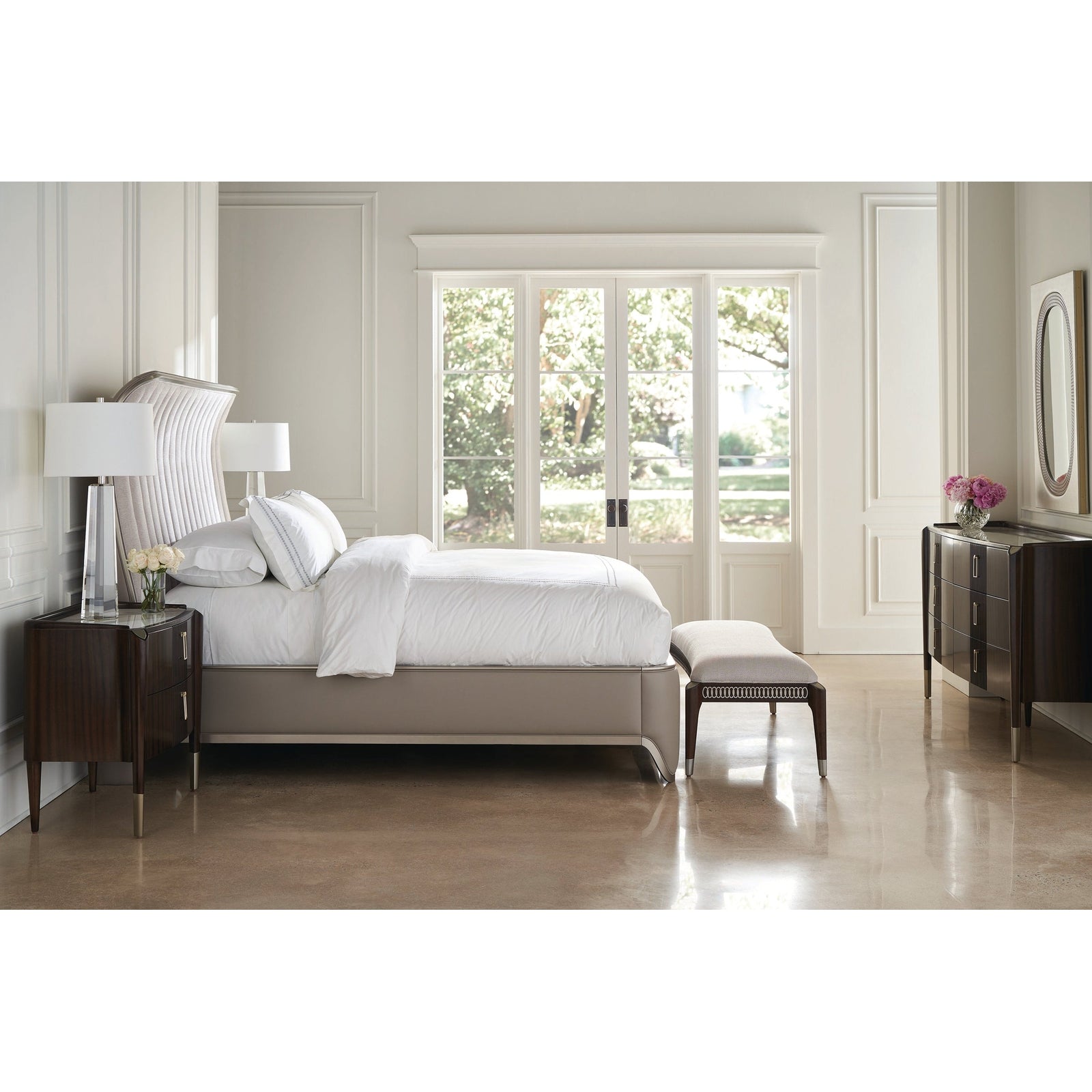 Caracole Compositions Oxford Oval Mirror