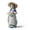 Lladro Bountiful Blossoms Girl Figurine