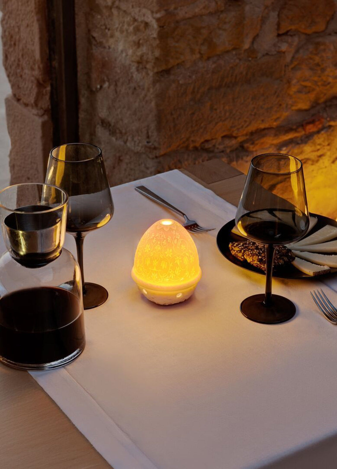 Lladro Veena Ganesha Lithophane