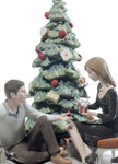 Lladro A Romantic Christmas Couple Figurine Limited Edition