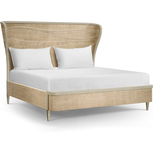 Jonathan Charles Seiche Woven Wing Wave Bed