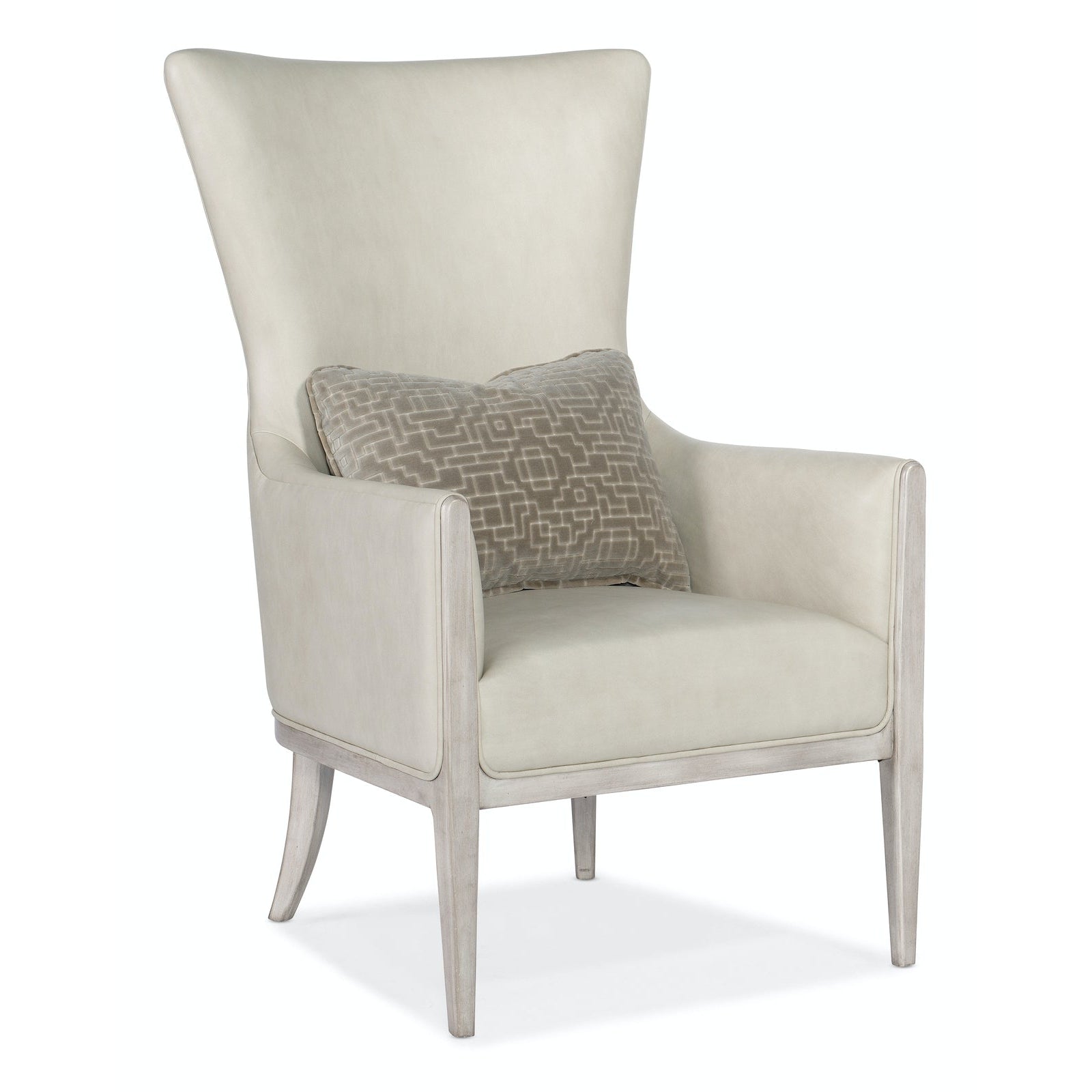 Hooker Furniture Kyndall Club Chair with Accent Pillow