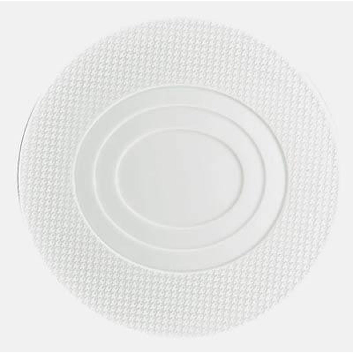 Raynaud Checks Dessert Plate Concentric Ovale Center