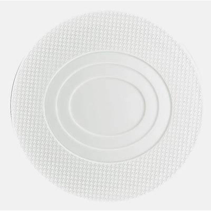 Raynaud Checks Dessert Plate Concentric Ovale Center