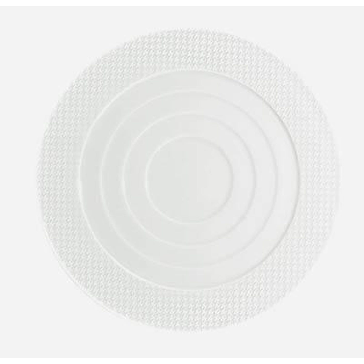 Raynaud Checks Dessert Plate Concentric Round Center