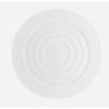 Raynaud Checks Dessert Plate Concentric Round Center