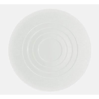 Raynaud Checks Round Buffet Plate Concentric Round Center