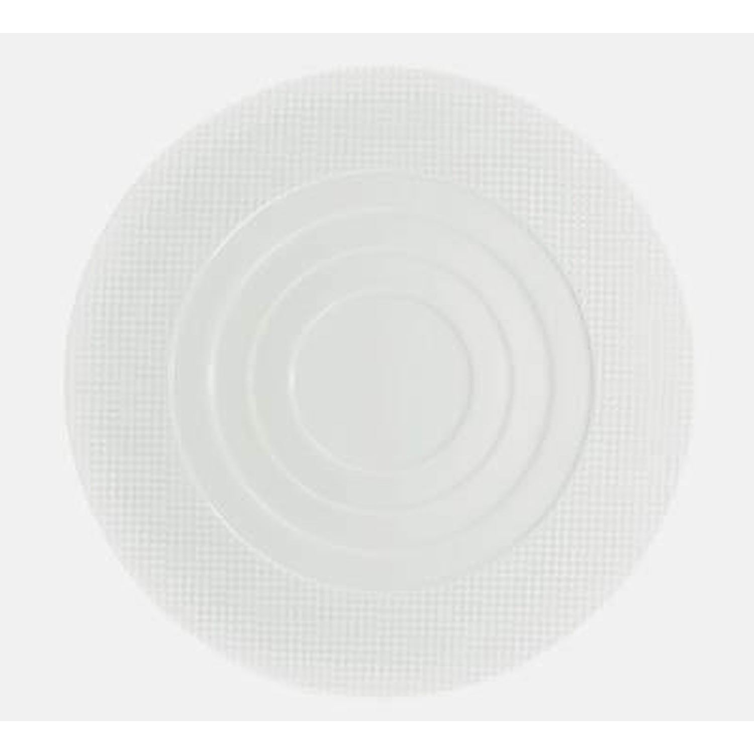 Raynaud Checks Round Buffet Plate Concentric Round Center