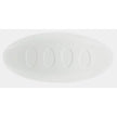 Raynaud Checks Oval Flat Plate Flower