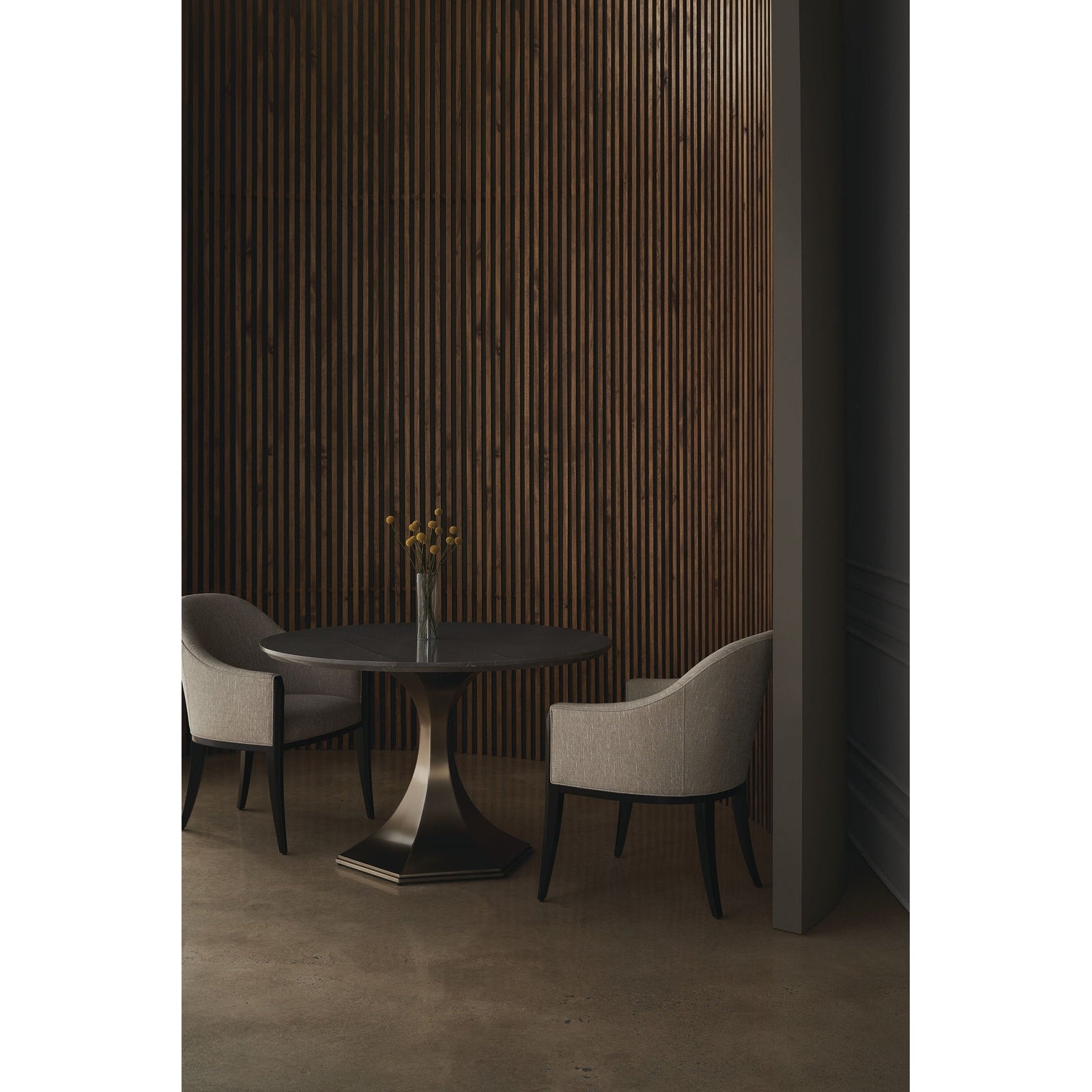 Caracole Classic Top Brass Dining Table