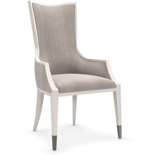 Caracole Classic Lady Grey Arm Chair - Set of 2