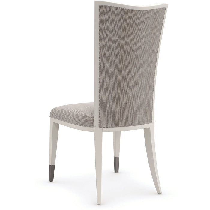 Caracole Classic Lady Grey Side Chair