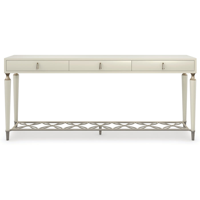 Caracole Classic Constantly Charming Console Table
