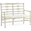 Jonathan Charles Casual Ladderback Bench