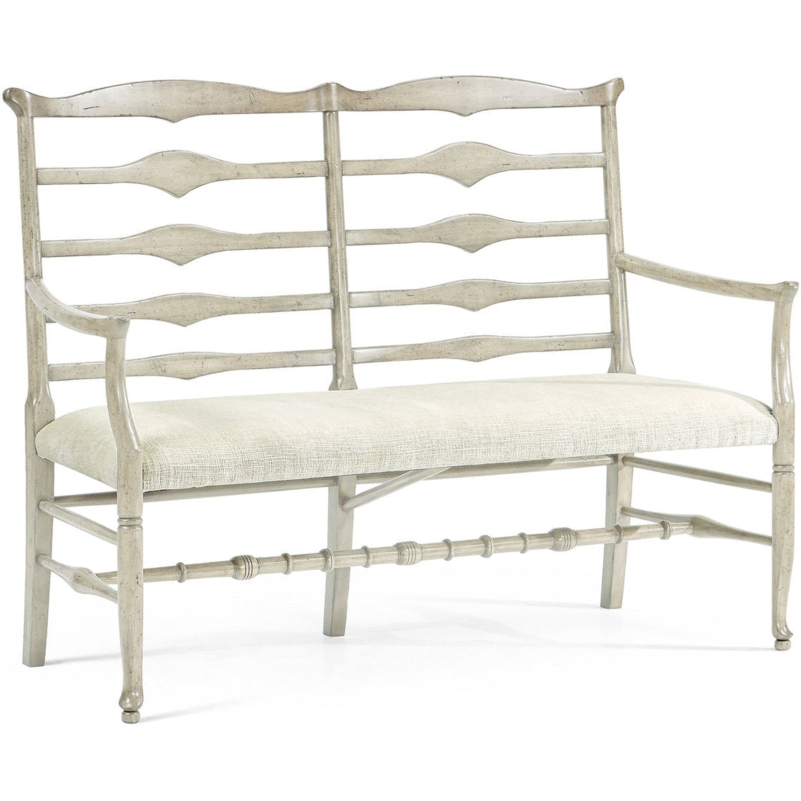 Jonathan Charles Casual Ladderback Bench