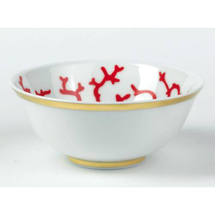 Raynaud Cristobal Rouge / Coral Soup Bowl