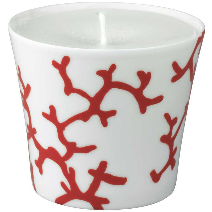 Raynaud Cristobal Rouge / Coral Candle Pot  Rd. Gbx