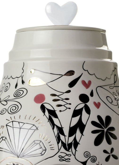 Lladro Medium Conversation Vase Limited Edition