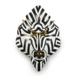 Lladro Mandrill Mask Black and Gold