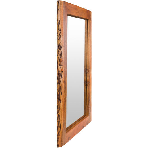 Surya Edge Wood Mirror
