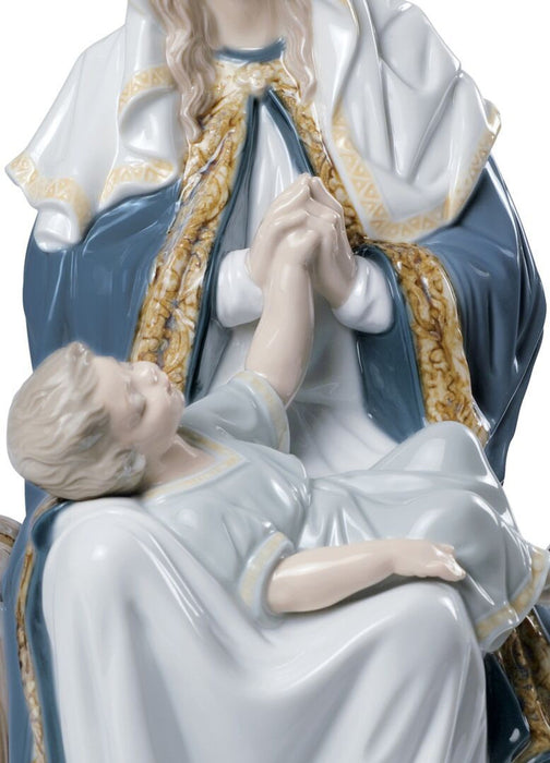 Lladro Our Lady of Divine Providence Figurine
