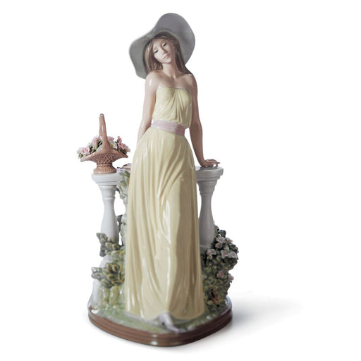 Lladro Time for Reflection Woman Figurine