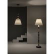 Lladro Firefly Floor Lamp Pink and Golden Luster US
