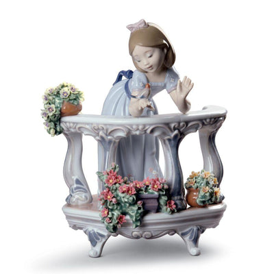 Lladro Morning Song Girl Figurine Special Edition