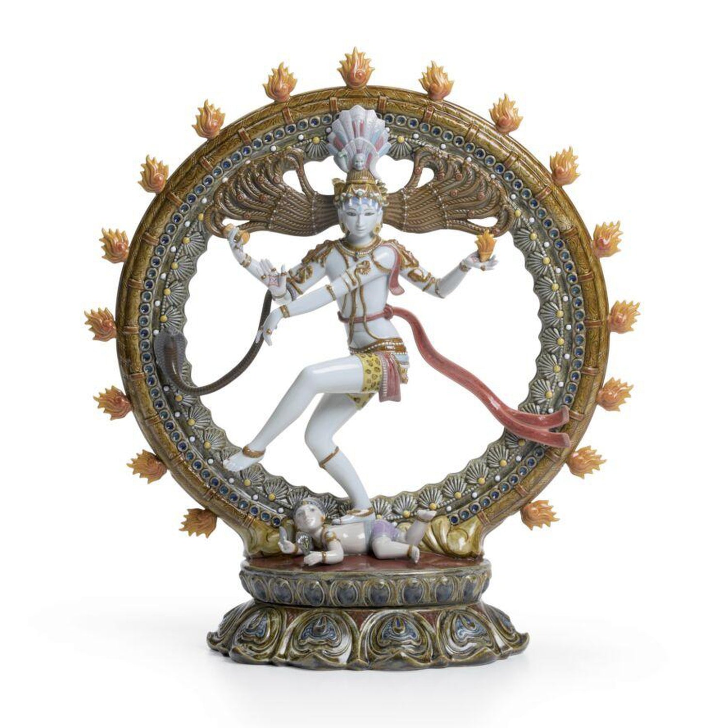 Lladro Shiva Nataraja Sculpture Limited Edition