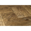 Jonathan Charles Casual Accents Square Coffee Table with Iron Base