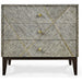 Jonathan Charles Geometric Bedside Chest of Drawers