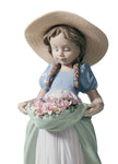Lladro Bountiful Blossoms Girl Figurine