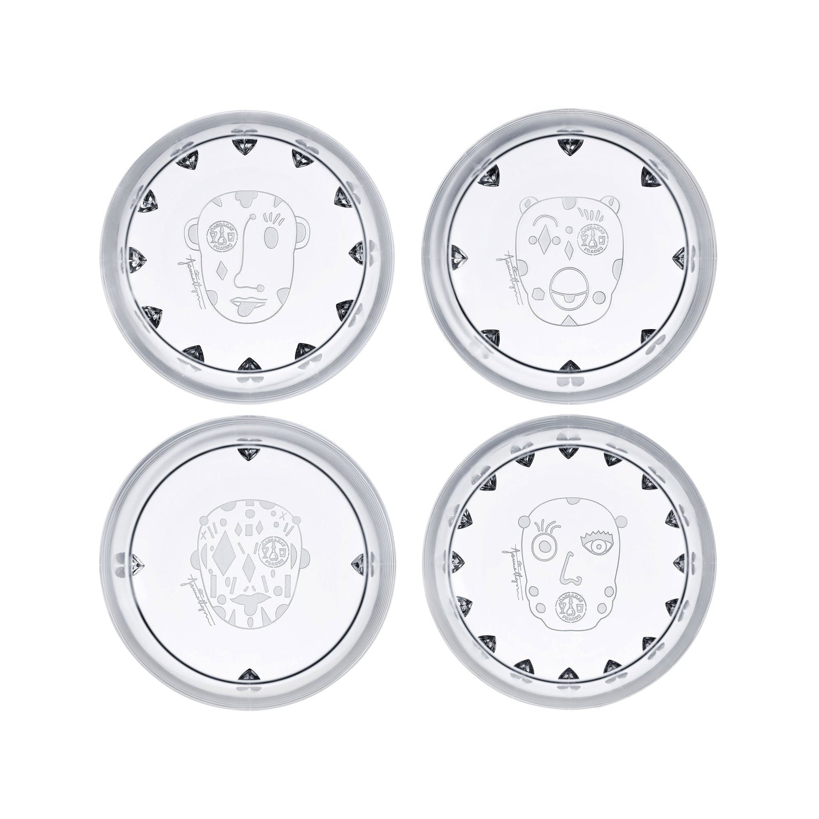 Baccarat Faunacrystopolis Tumblers