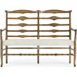 Jonathan Charles Casual Ladderback Bench