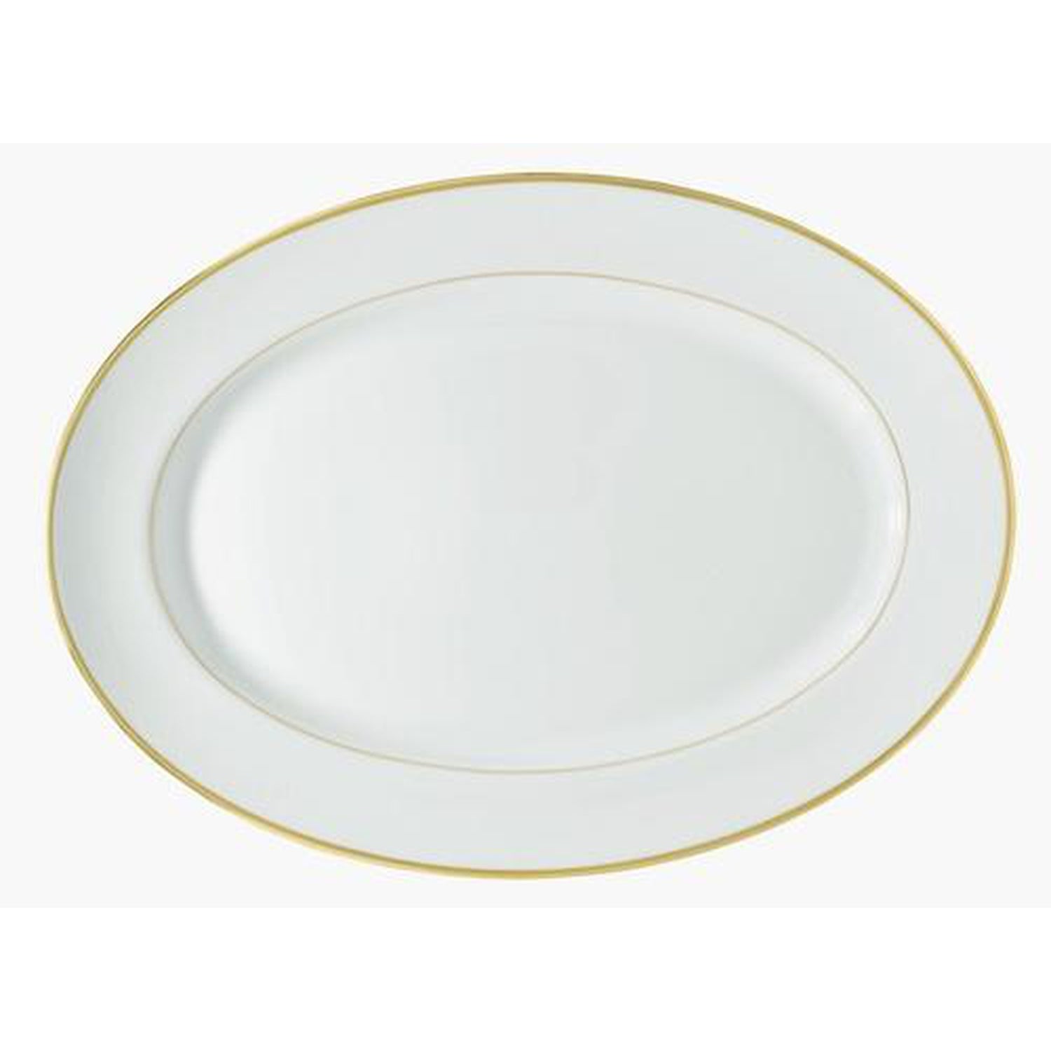 Raynaud Fontainebleau Or Filet Marli Oval Dish/Platter / Platter