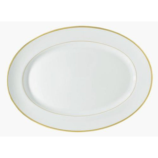 Raynaud Fontainebleau Or Filet Marli Oval Dish/Platter / Platter