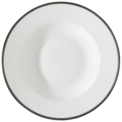 Raynaud Fontainebleau Platinum French Rim Soup Plate