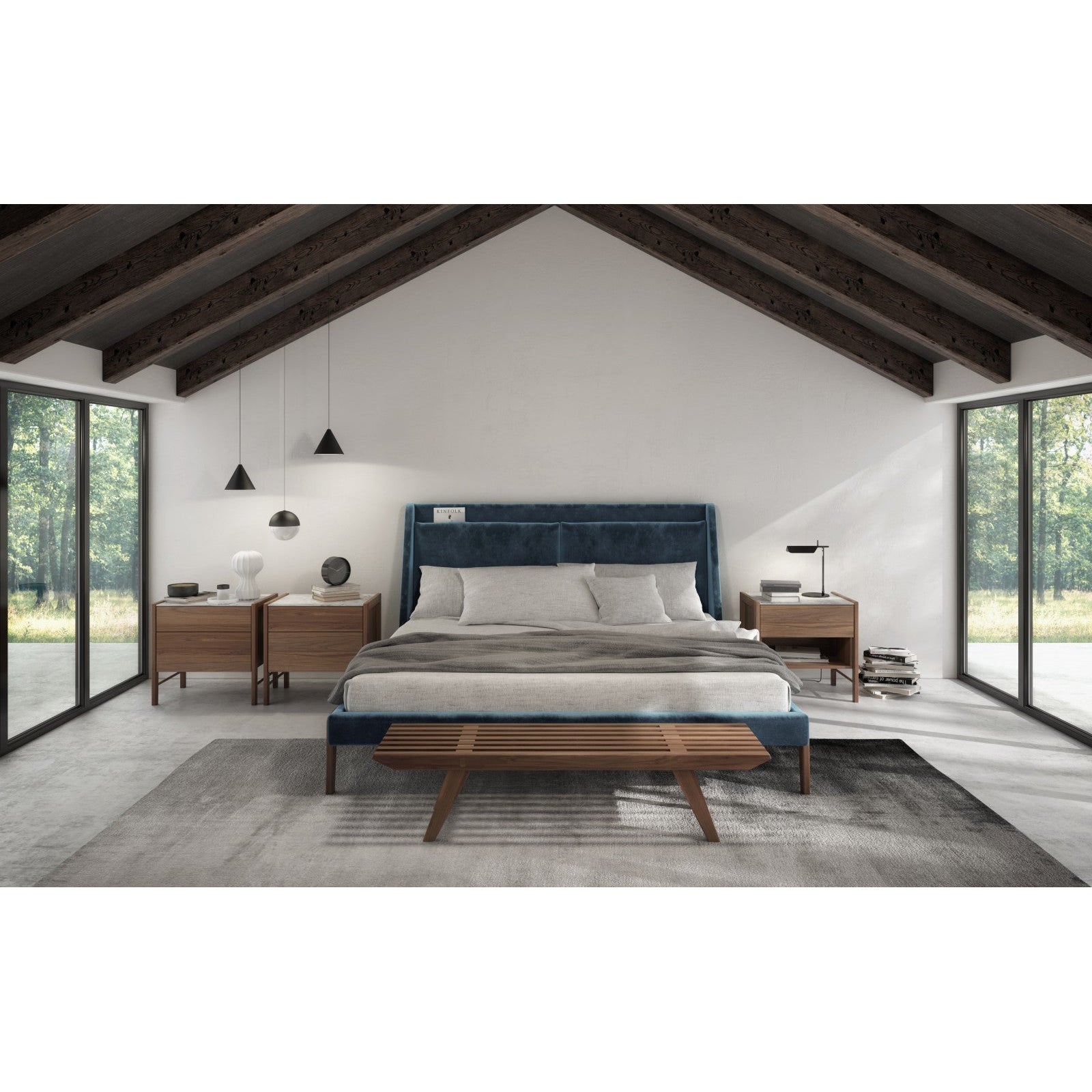 Huppe Frida 1 Drawer Nightstand