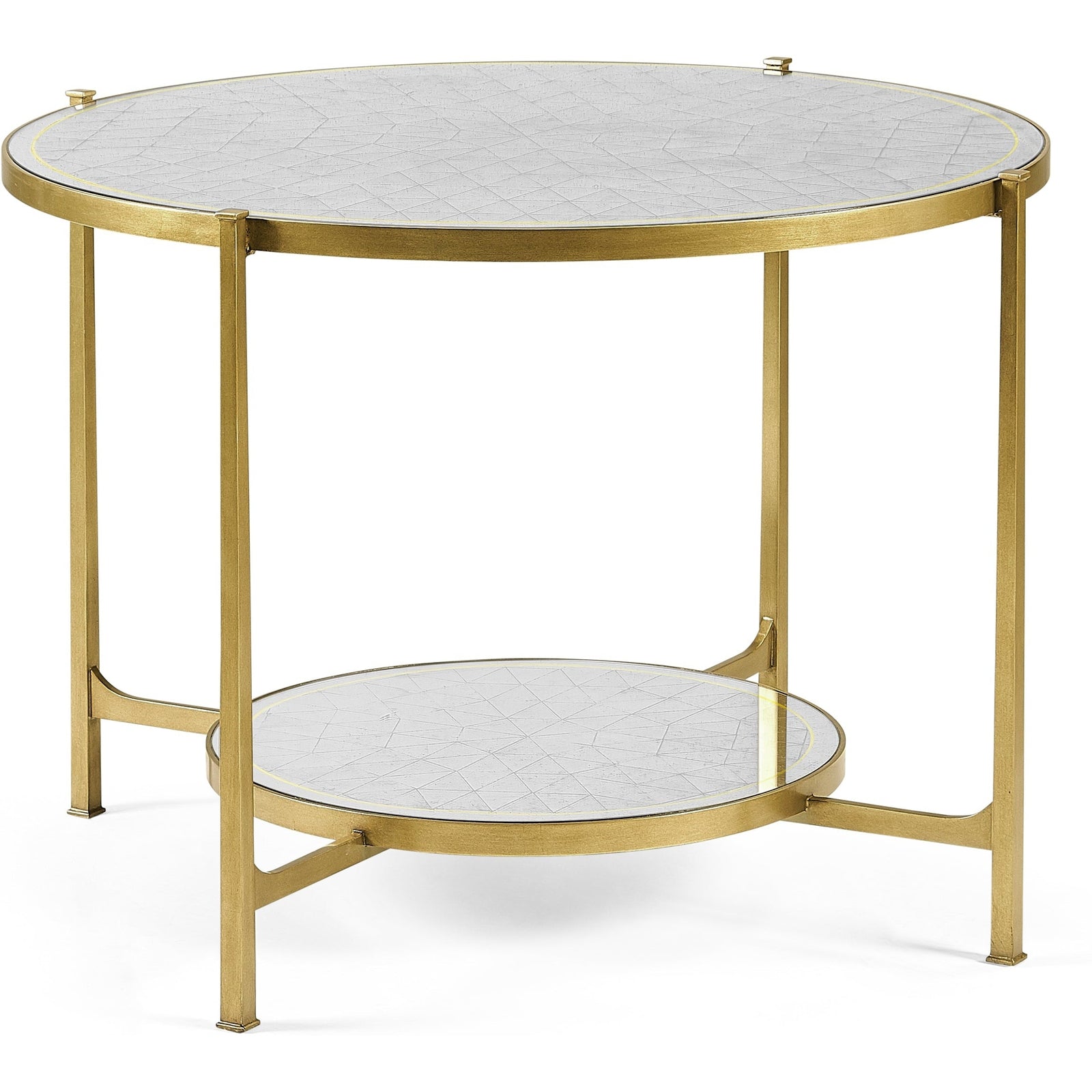 Jonathan Charles Modern Accents Luxe Transitional Center Table