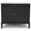 Huppe Hemrik 2 Drawer Large Nightstand