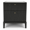 Huppe Hemrik 2 Drawer Small Nightstand
