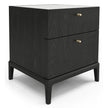 Huppe Hemrik 2 Drawer Small Nightstand